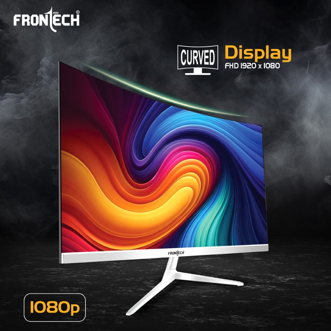 Frontech 32'' Ultima Series Curved LED Monitor | 75Hz, 1920x1080 | Ultra Slim, Bezel-Less Design (MON-0081) Frontech 32'' Ultima Series Curved LED Monitor | 75Hz, 1920x1080 | Ultra Slim, Bezel-Less Design (MON-0081)